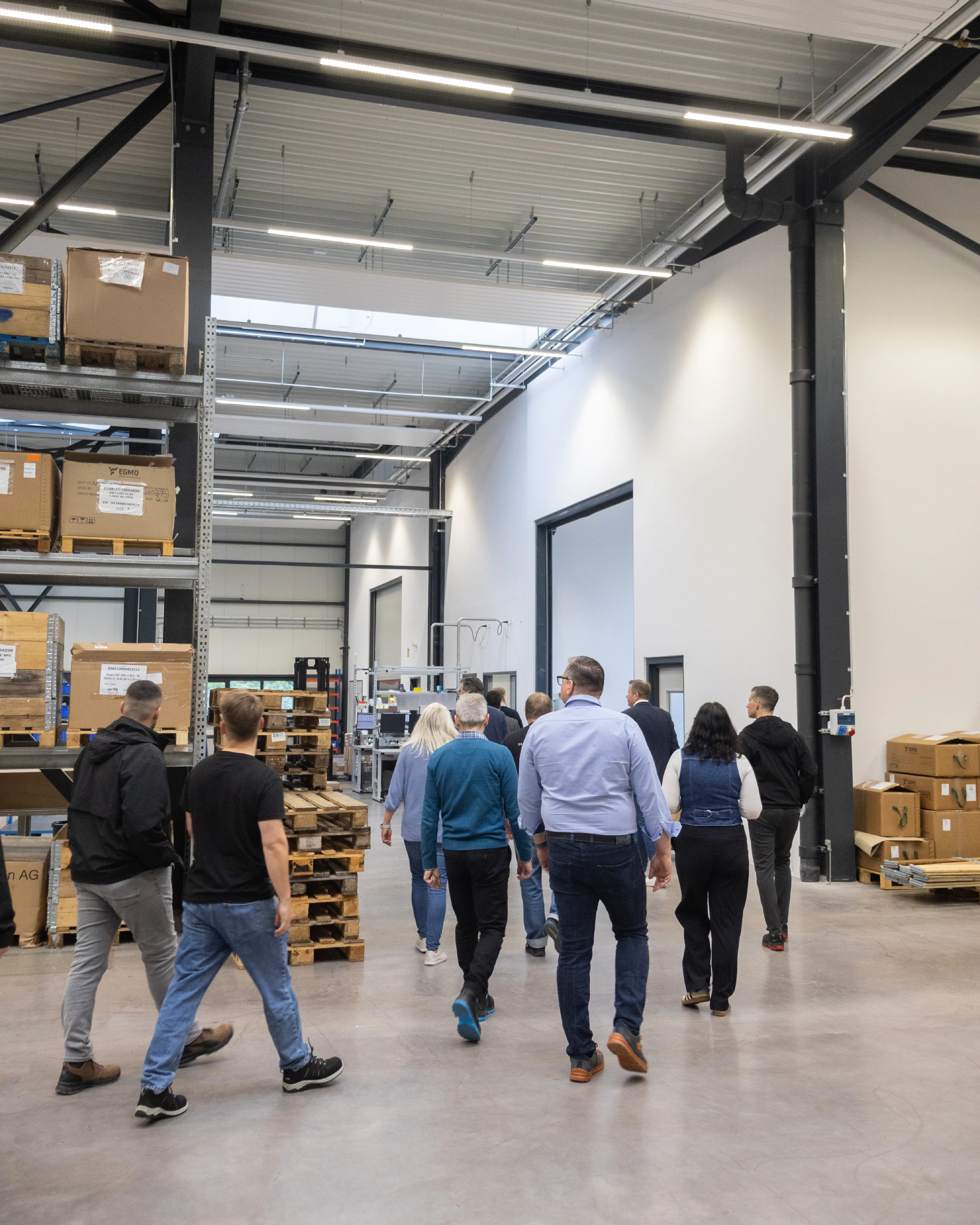 Rundgang durchs Lager