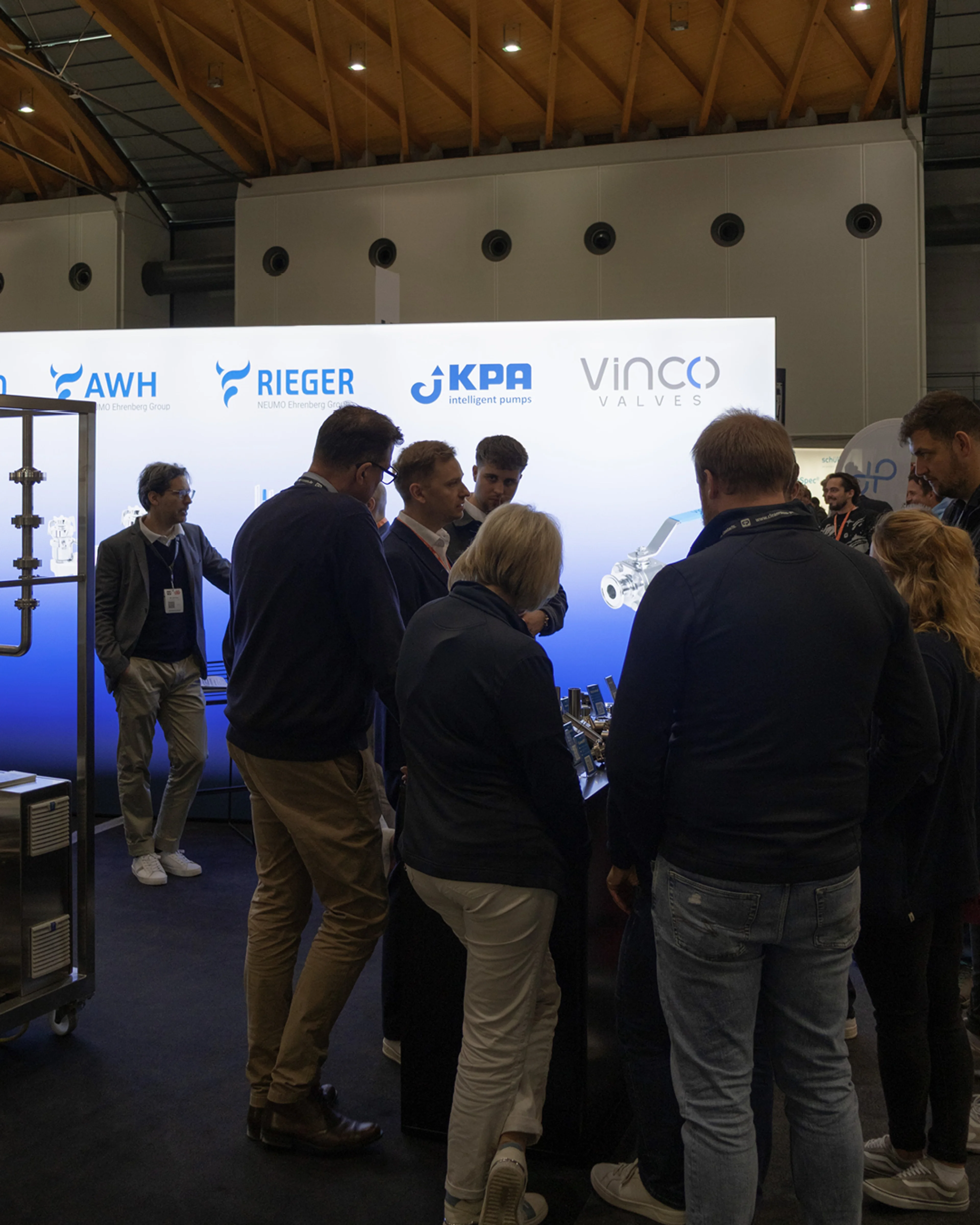 Impressions from the stand