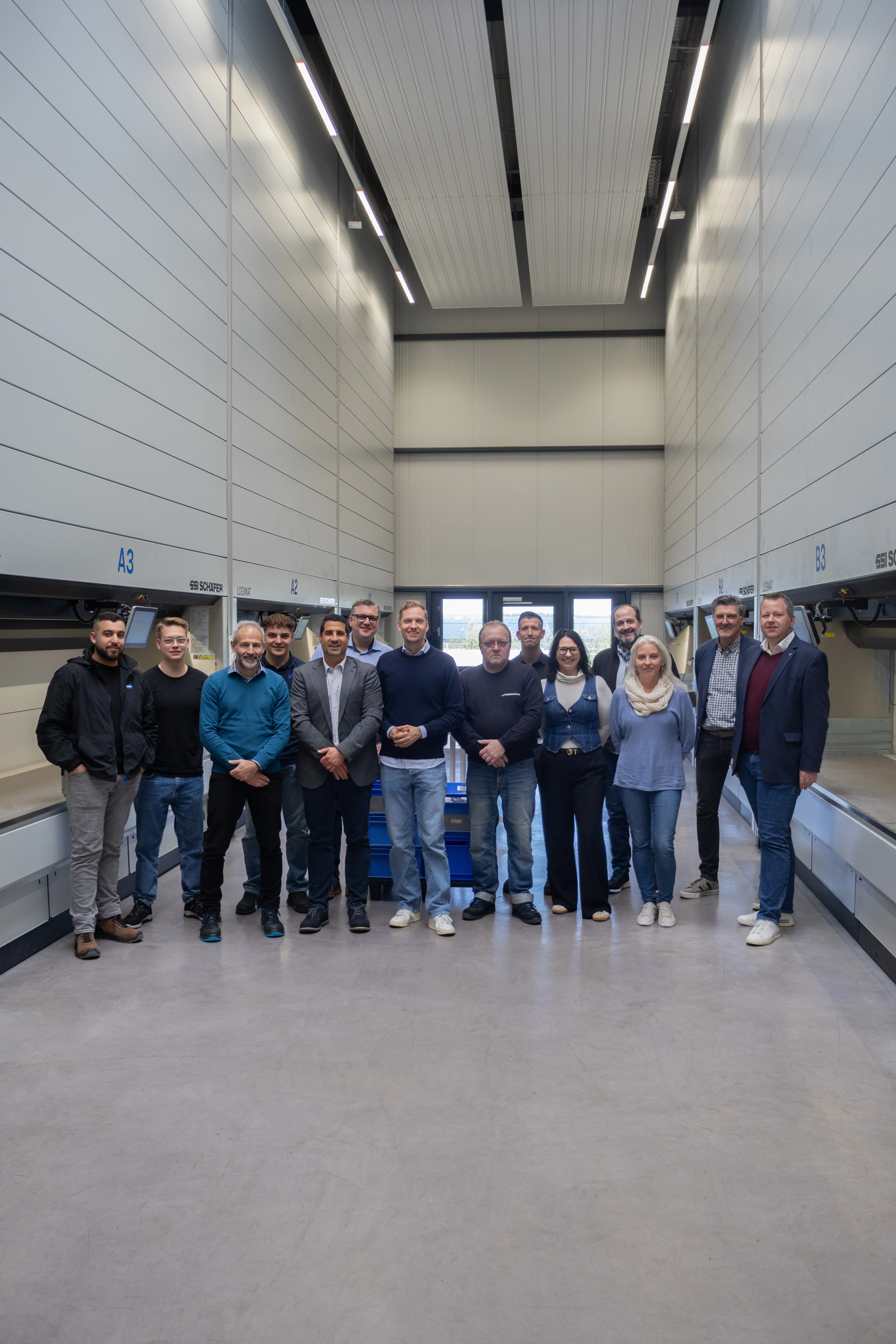 Haberkorn & Rieger visit NEC