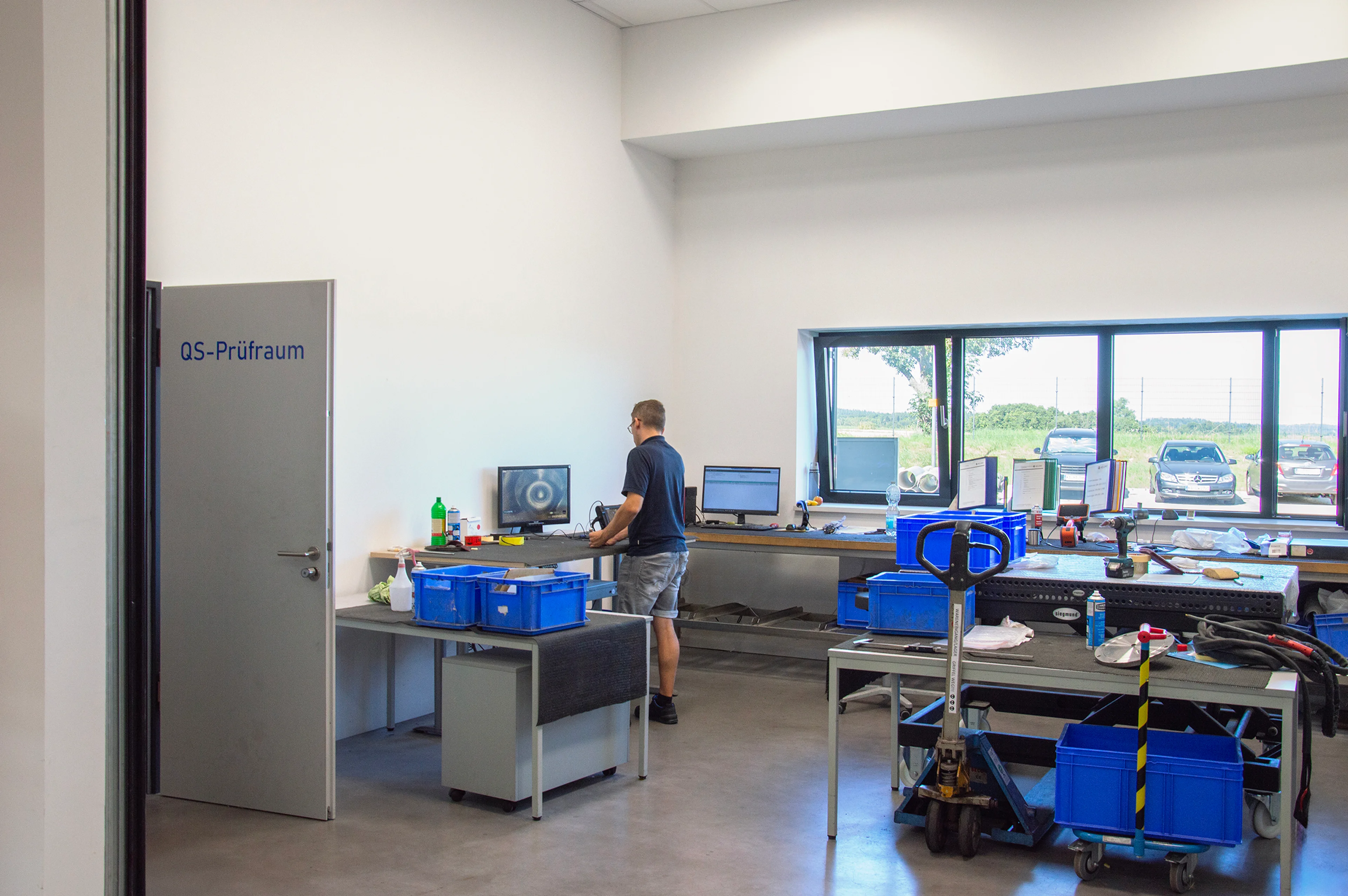 QA room pressure vessels & heat exchangers