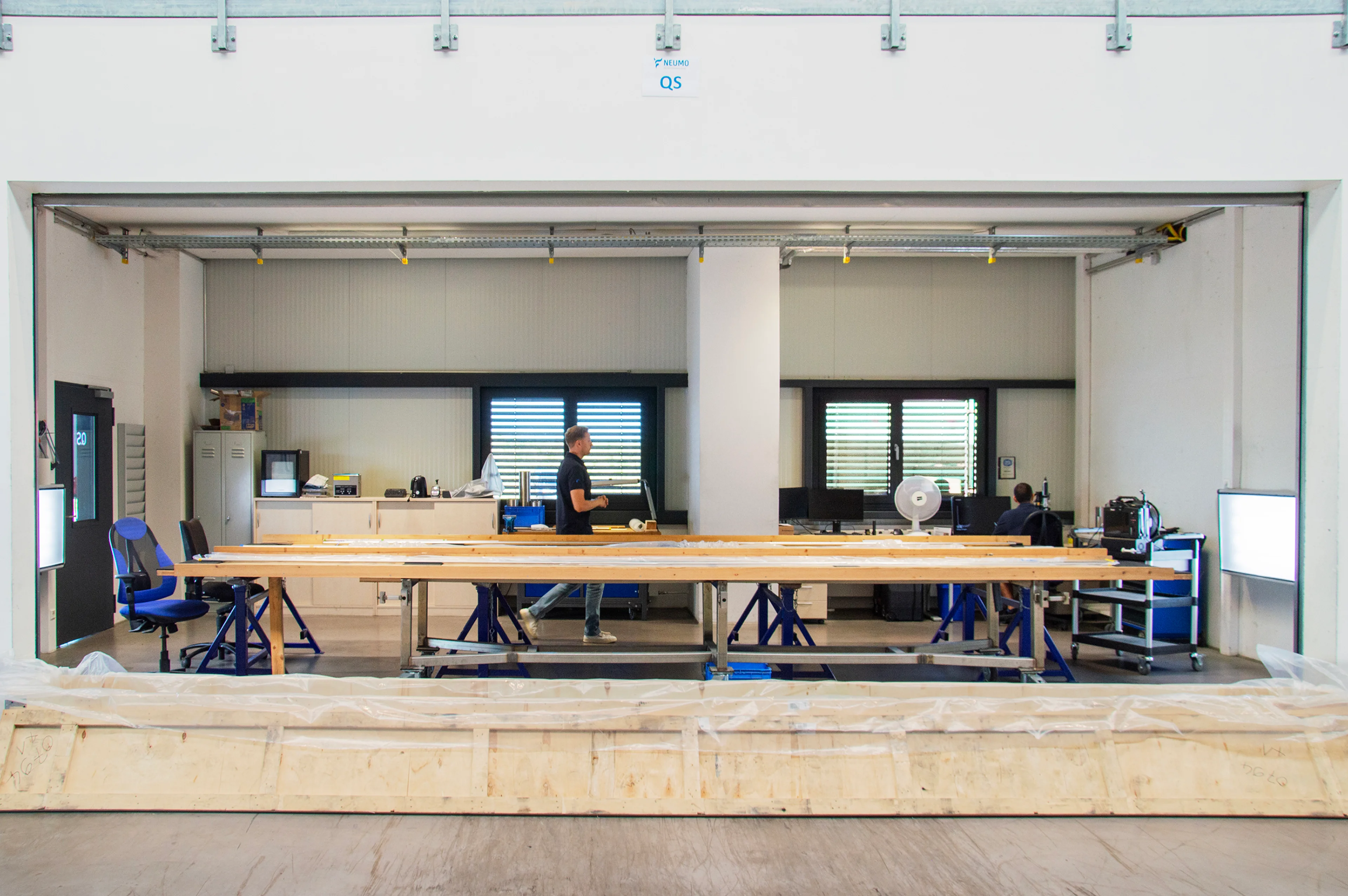 QA room tube warehouse