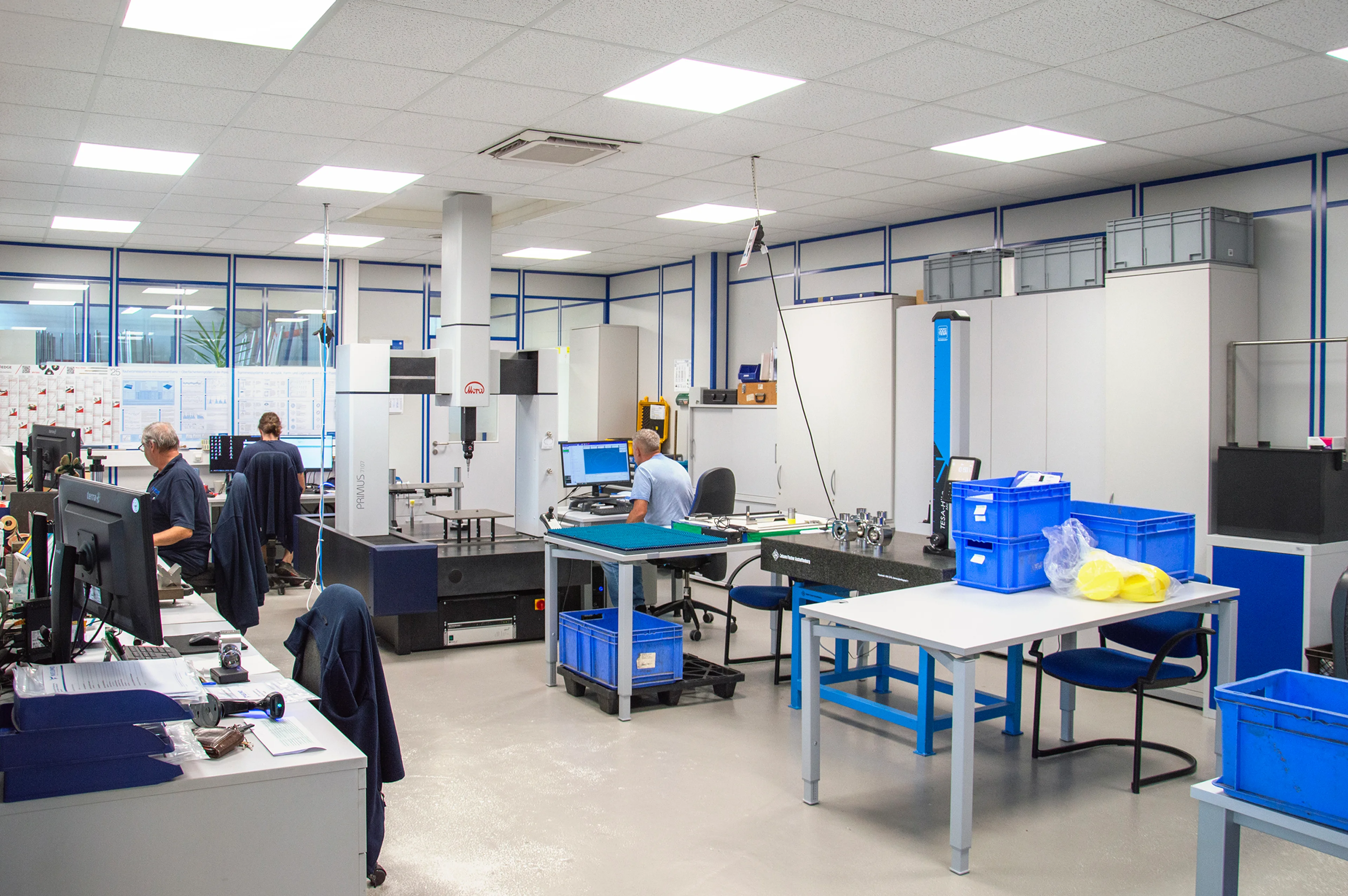 QA room component production